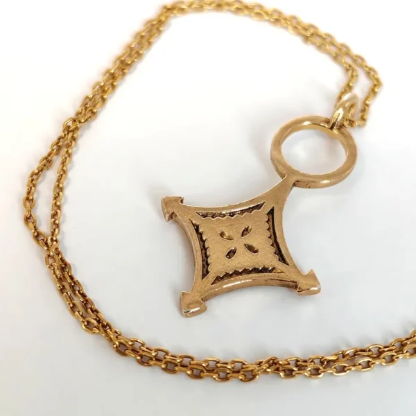 - Pendentif Sahelia et sa chaîne - – Image 2
